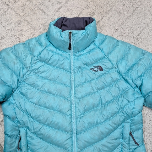 The North Face Jacket Womens M Blue Thunder Down 800 Puffer Light Packable - Picture 2 of 13